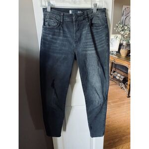 KUT from the kloth High Rise‎ Ankle Skinny Jeans Size 4 Black